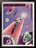 A Trip to Mars Framed Giclee Print by Prusakov 