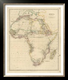 Africa, c.1834 Framed Giclee Print by John Arrowsmith