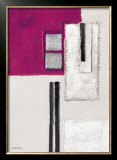 Purple Elements II Posters by K. Kostolny