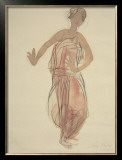 Cambodian Dancer, c.1906 Print by Auguste Rodin