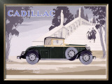 Cadillac Framed Giclee Print