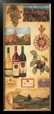 Wine Country I Print by Elizabeth Jardine