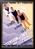Extension de Ciboure Framed Giclee Print by Francis Bernard