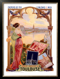 Toulouse Framed Giclee Print by Gaspar Camps
