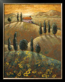 Tuscan Sunflowers I Print by Marshall Banks