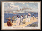 Moullot Framed Giclee Print by David Dellepiane