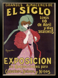 El Siglo Exposicion Framed Giclee Print by Leonetto Cappiello