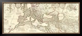 Theatrum Historicum, c.1705 Framed Giclee Print by Guillaume De Lisle