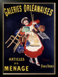 Galeries Orleanaises Framed Giclee Print by Leonetto Cappiello