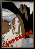 Camprodon Framed Giclee Print by Morell 