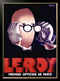 Leroy Opticien, c.1938 Framed Giclee Print by Paul Colin