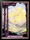 En Tartentaise Framed Giclee Print by Roger Soubie