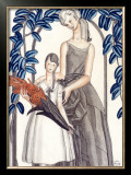 Mother and Child Framed Giclee Print by Jean Dupas