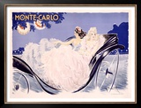Monte Carlo Framed Giclee Print