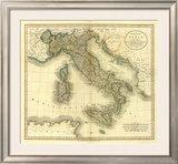 Italy, c.1799 Framed Giclee Print by John Cary