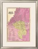 Mt. Vernon, New York, c.1868 Framed Giclee Print by Frederick W. Beers