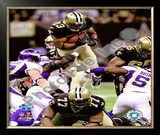 Pierre Thomas 2009 With NFC Championship Framed Photographic Print