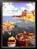 Bangor, Northern Ireland Framed Giclee Print by A.j. Wilson