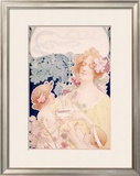Tropon Cocoa Framed Giclee Print