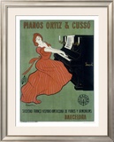 Pianos Ortiz & Cusso Framed Giclee Print by Leonetto Cappiello