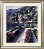Varenna Vista Poster by Howard Behrens