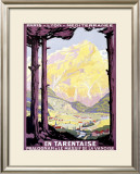 En Tartentaise Framed Giclee Print by Roger Soubie