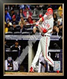 Chase Utley Game 1 of the 2009 World Series Framed Photographic Print
