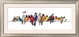 Large Bird Menagerie Posters by Wendy Russell