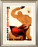 Socialisimo Framed Giclee Print by Augusto Sezanne