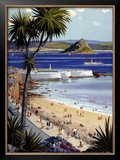 Penzance Framed Giclee Print by Harry Riley