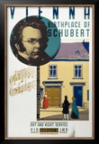 Vienna, Birthplace of Schubert Framed Giclee Print by Austin Cooper