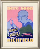 Richfield Advertising, c.1929 Framed Giclee Print