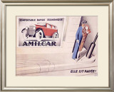 Amilcar Framed Giclee Print by Paolo Federico Garretto