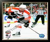 Mike Richards 2010 NHL Winter Classic Framed Photographic Print
