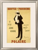 Polaire Framed Giclee Print by Leonetto Cappiello