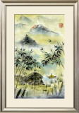 Having Visited Qui Baishi Print by Nan Rae