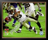 Pierre Thomas Super Bowl XLIV Framed Photographic Print