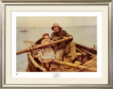 The Helping Hand, 1881 Prints by Emile Renouf