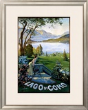 Lago di Como Framed Giclee Print by Elio Ximenes