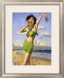 Whitley Bay, British Rail, 1948-1965 Framed Giclee Print by Arthur C Michael