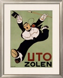 Uto Zolen Framed Giclee Print by Charles Verschuuren