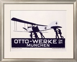 Otto-Werke, Munich Framed Giclee Print by Ludwig Hohlwein