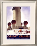Orient Cruises Framed Giclee Print