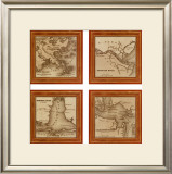Southern Harbors, 1860 Posters by Johnson & Ward 