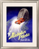Michelin, Pilota, c.1930 Framed Giclee Print by Hrast 