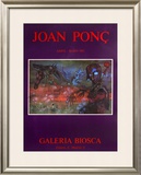 Galeria Biosca 1982 Limited Edition Framed Print by Joan Ponc