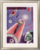 A Trip to Mars Framed Giclee Print by Prusakov 