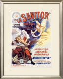 Le Sanitor Framed Giclee Print by René Péan