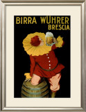 Birra Wuhrer Framed Giclee Print by Leonetto Cappiello