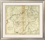 State of Kentucky, c.1796 Framed Giclee Print by John Reid